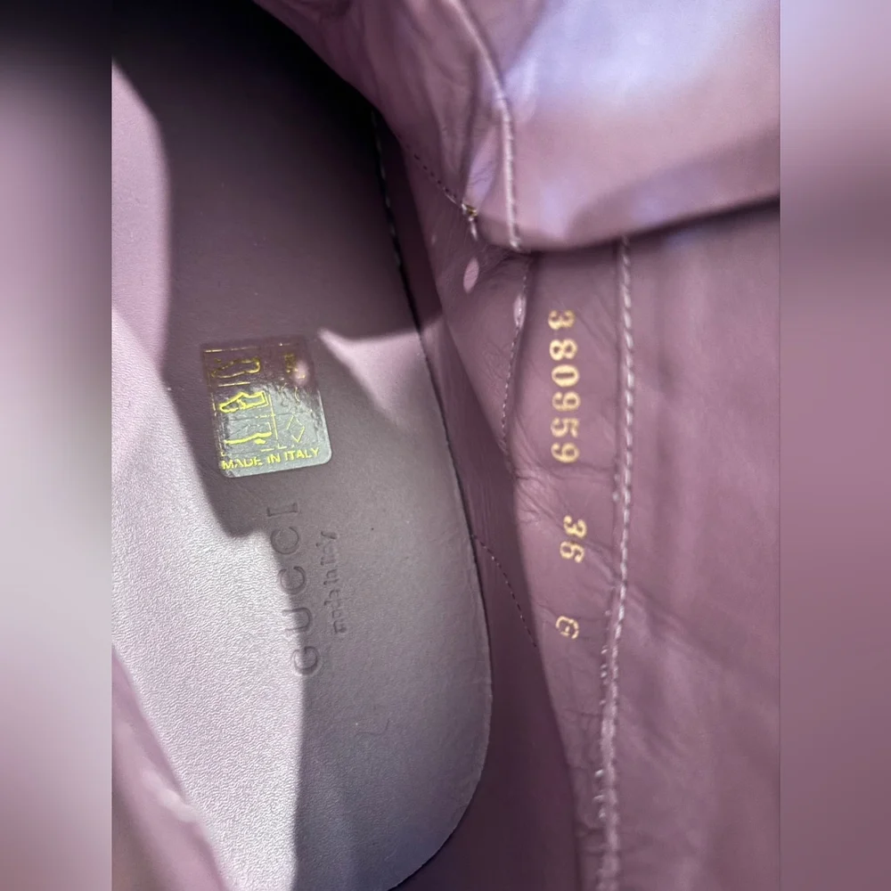 100% authentic Gucci Cloth trainers - Picture 5 of 5